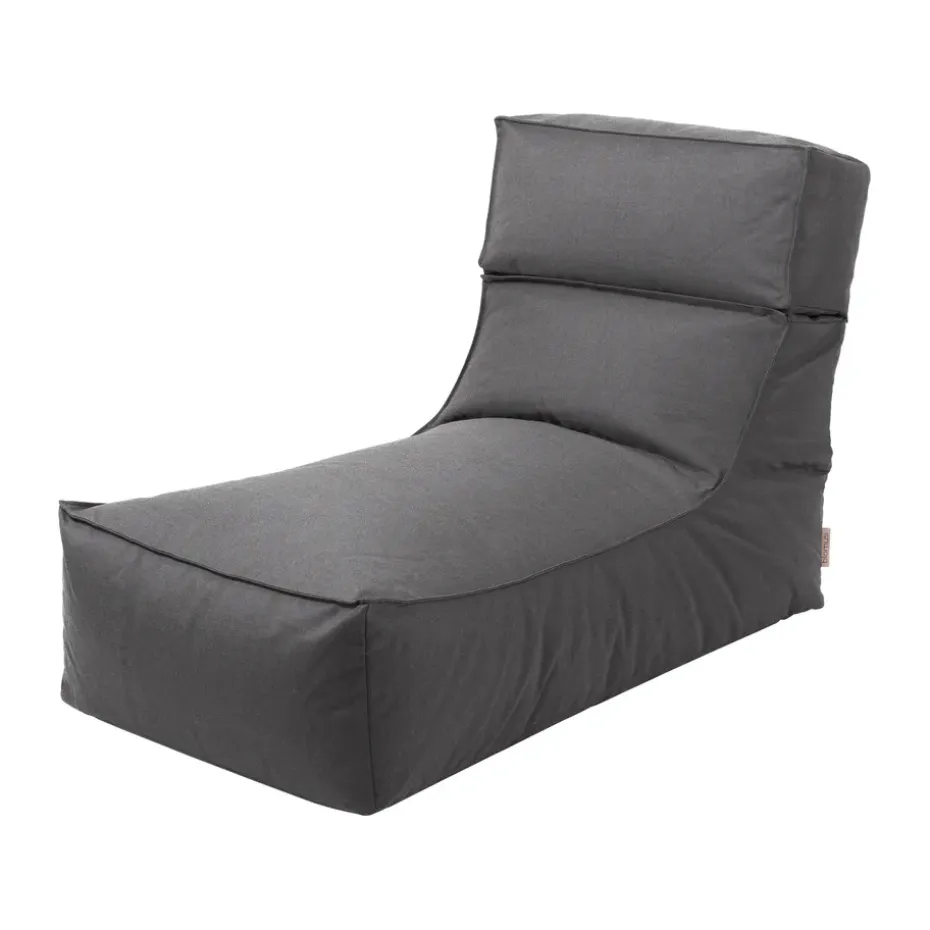 Pouf STAY fauteuil lounge 60x120 cm, Coal