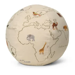 Pouf The World, Blanc cassé