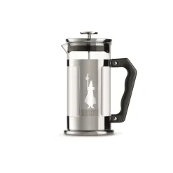 Presse à café Preziosa 3 tasses, Argent-noir