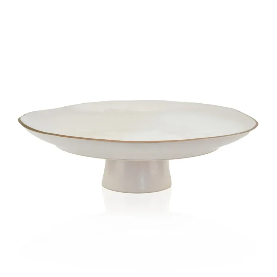 Présentoir à gâteau Heirol x Nosse Edge Ø32 cm, Blanc