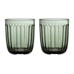 Raami verre à boire lot de 2 26 cl, Vert pin