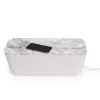 Range câbles Cable Organiser Hideaway XL, couvercle en marbre