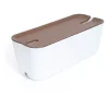 Range câbles Cable Organiser Hideaway XL, Décor en bois foncé