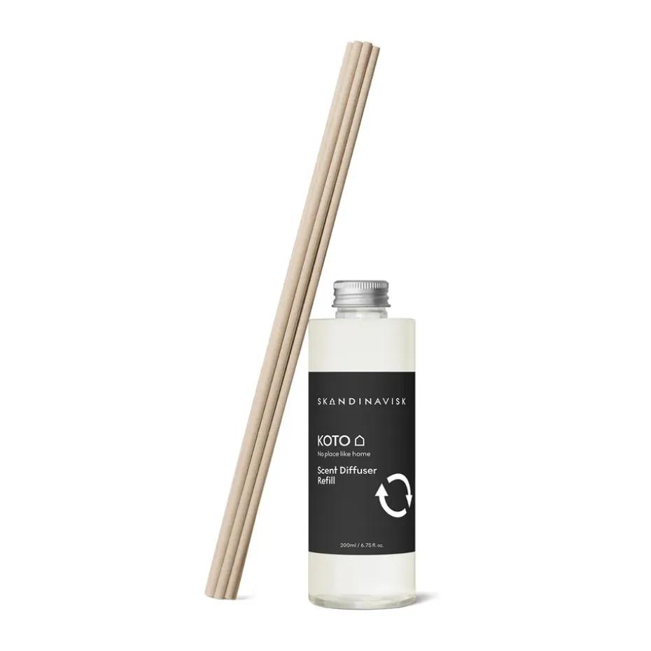 Recharge scandinave pour bâtonnets parfumés 200 ml, Koto