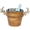 Refroidisseur de vin Huntsman cerf manguier, 20 cm