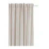 Rideau avec bande de pliage Sunshine 140 x 290cm, Oatmeal (nature)