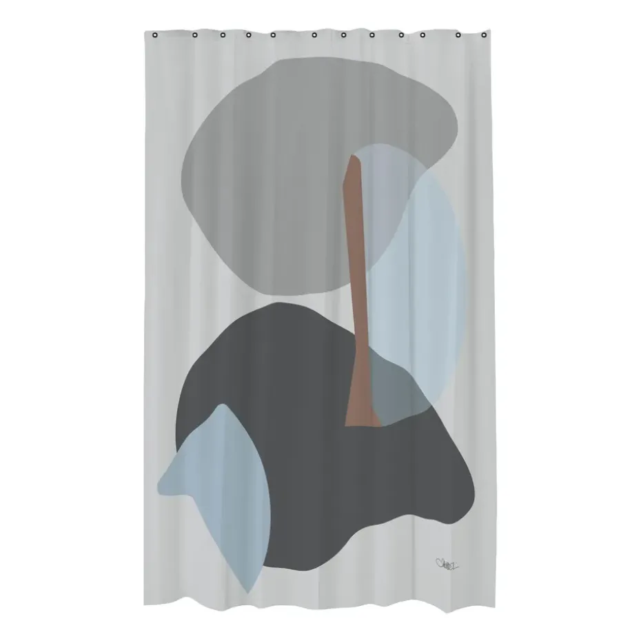 Rideau de douche Gallery 150x200 cm, Light grey