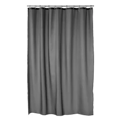 Rideau de douche Match 200x240 cm, extra haut (graphite)