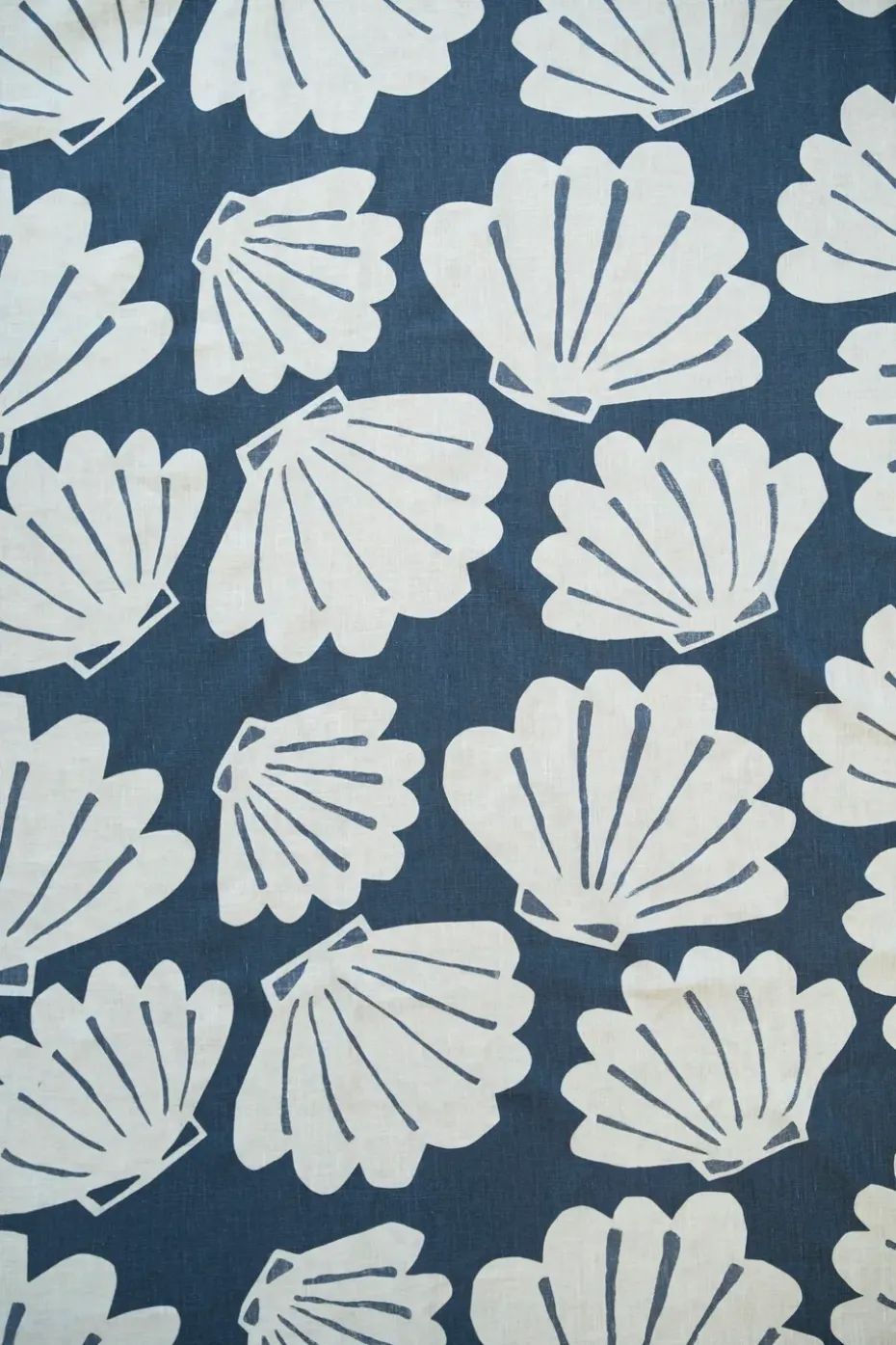 Rideau Snäcka 145x250, Bleu