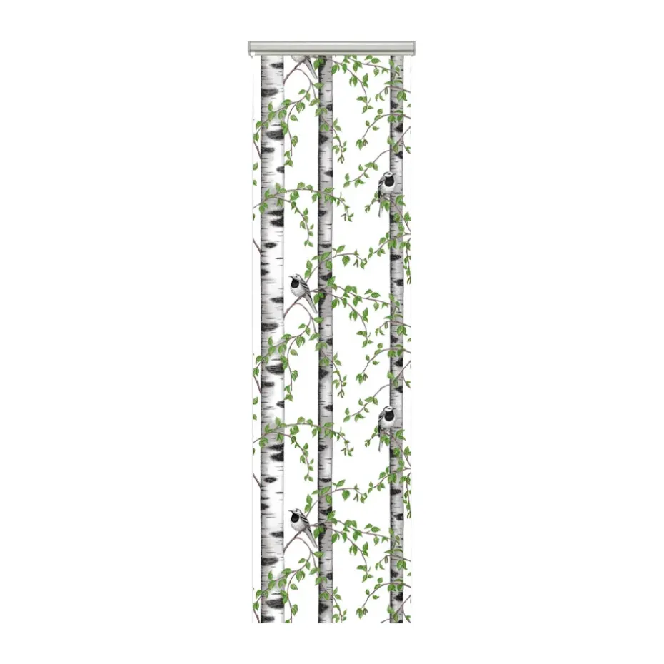 Rideaux panneaux Björkdungen, lot de 2, Vert