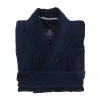 Robe de chambre Hotel Velour L, Dress Blue