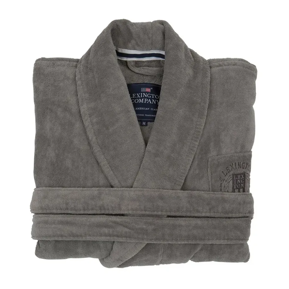 Robe de chambre Hotel Velour S, Gray