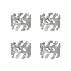 Ronds de serviette Vine 4 pièces Ø4,7 cm, Alliage de zinc