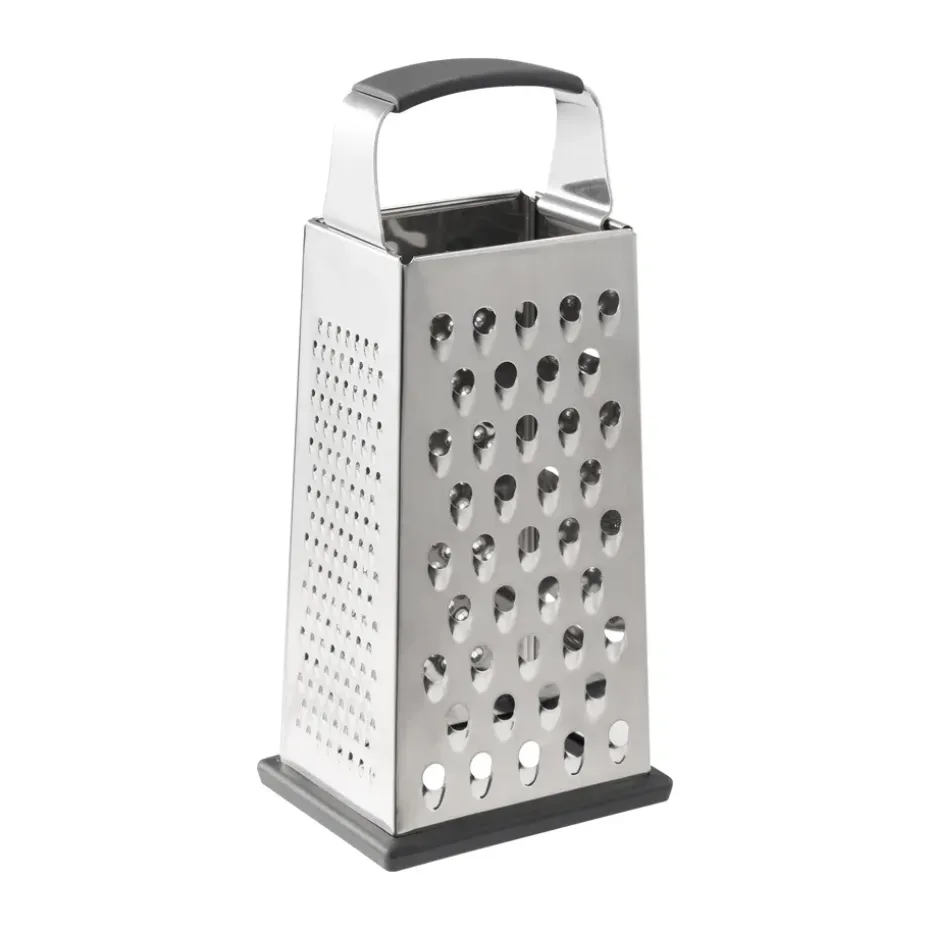 Râpe Rubi avec pied en caoutchouc et poignée – 4 faces, 24 cm