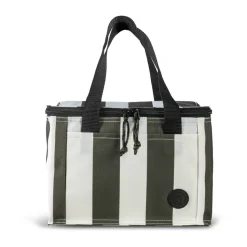 Sac isotherme City petit 3,2 L, Vert-blanc