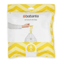 Sac poubelles Brabantia PerfectFit Lot de 40, 3 litres