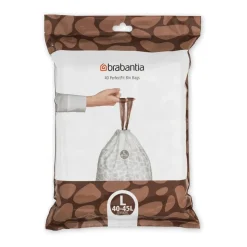 Sac poubelles Brabantia PerfectFit Lot de 40, 40-45 litres