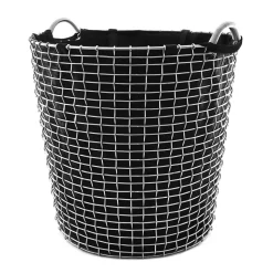 Sac pour panier à linge Korbo, noir 65 L