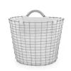 Sac pour panier Korbo 16, blanc