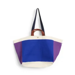 Sac Weekend Bag Organic M, Electric blue multi