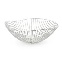 Saladier Cesira 39 cm, Blanc
