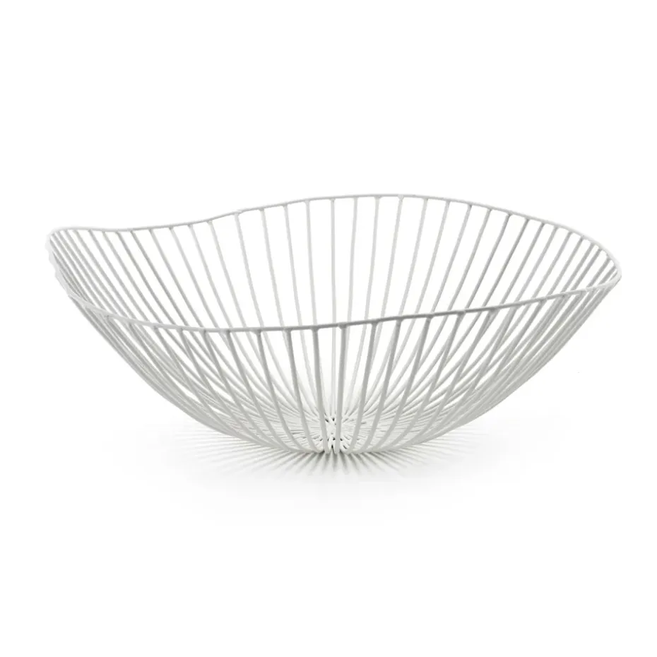 Saladier Cesira 39 cm, Blanc