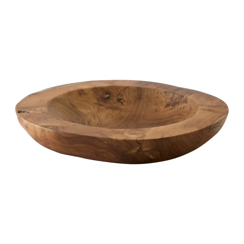 Saladier en teck, Large, Ø40 cm