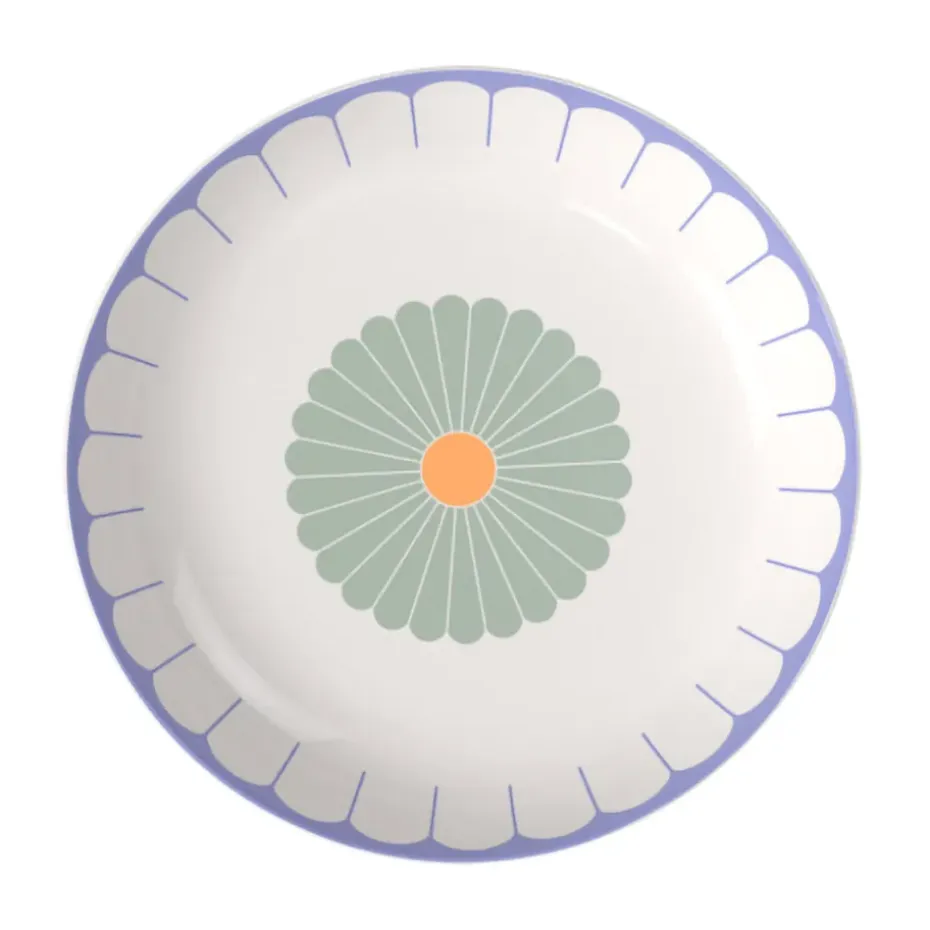 Saladier Fleur Ø38 cm 3,4 L, Multi