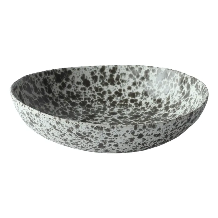 Saladier Rivoli medium Ø 30cm, Green splatter
