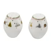 Salière & poivrière Julemorgen Story, 2 pièces, Blanc