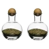 Salière et poivrière Nature, lot de 2