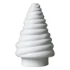 Sapin décoratif Curl tree 13 cm, Shiny white