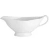 Saucière avec anse Plissé 32 cl, Blanc