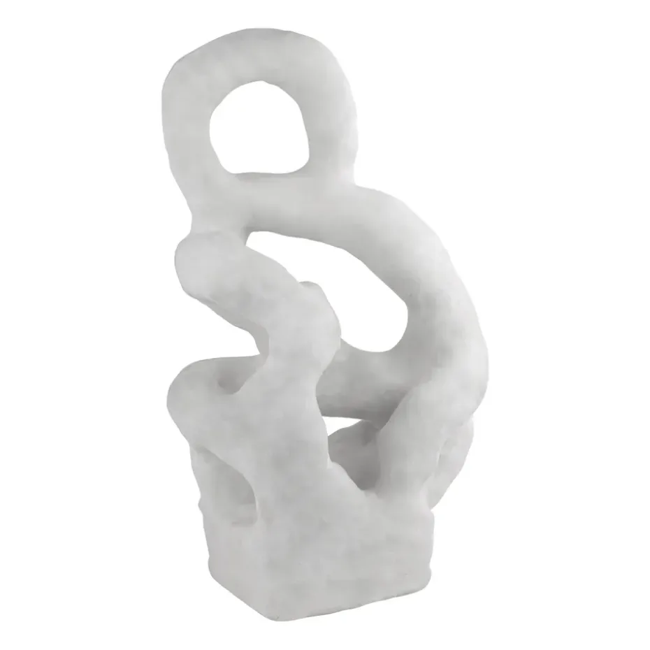 Sculpture Art Piece, Off-white