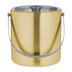Seau à glace avec couvercle Viners 1,5 l, Or