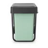Seaux intégrés Sort&Go, 2x15 L, Gris foncé
