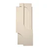Serif Relief décoration murale L, Off white