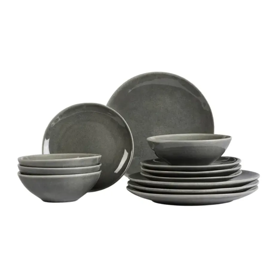 Service de vaisselle Nordic Rain, 12 pièces