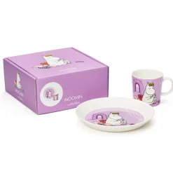 Service pour enfant Moomin, Demoiselle Snorque violet