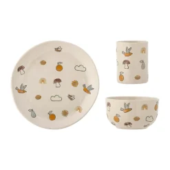 Service pour enfants Agnes 3 Pièces, White