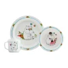 Service pour enfants Moomin, 3 pièces, Blanc