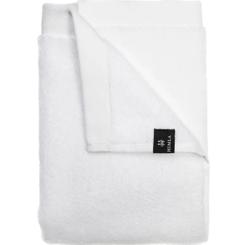 Serviette bio Maxime white, 100x150 cm