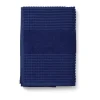 Serviette Check 70x140 cm, Bleu marine