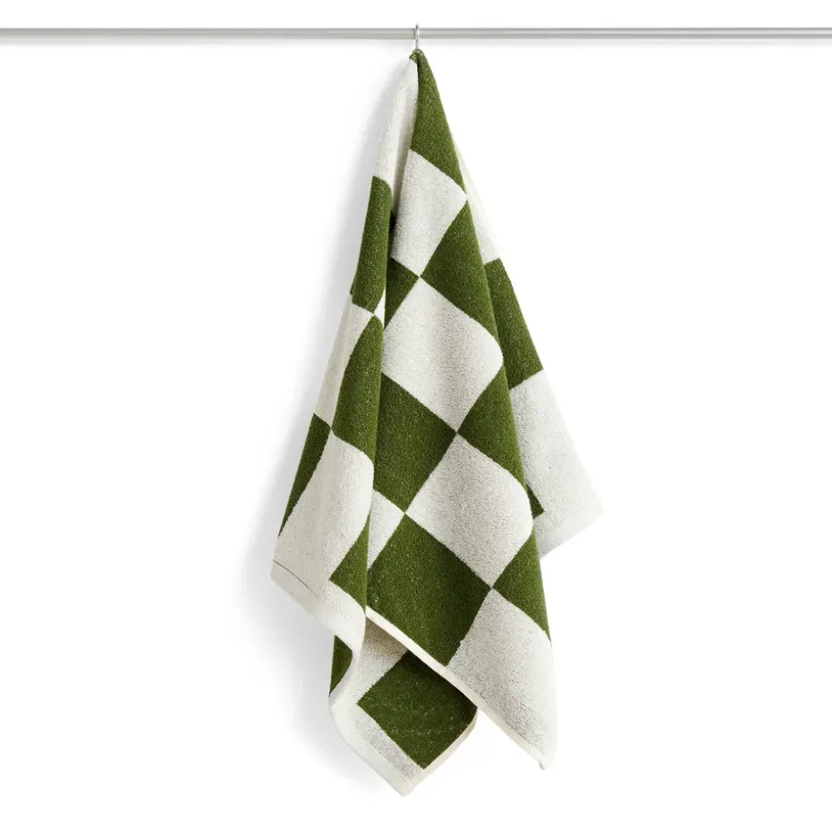 Serviette Check 50x90 cm, Matcha