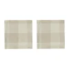 Serviette Chess lot de 2, Clay
