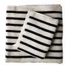 Serviette de bain Bonnie 70x140 cm, Noir