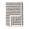 Serviette de bain Drift 70x140 cm, Blanc-noir