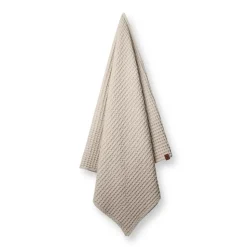 Serviette de bain Humdakin Waffle 70x135 cm, Light stone