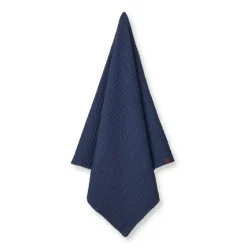 Serviette de bain Humdakin Waffle 70x135 cm, Sea blue