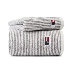 Serviette de bain Icons Original Striped 70x130 cm, White-gray